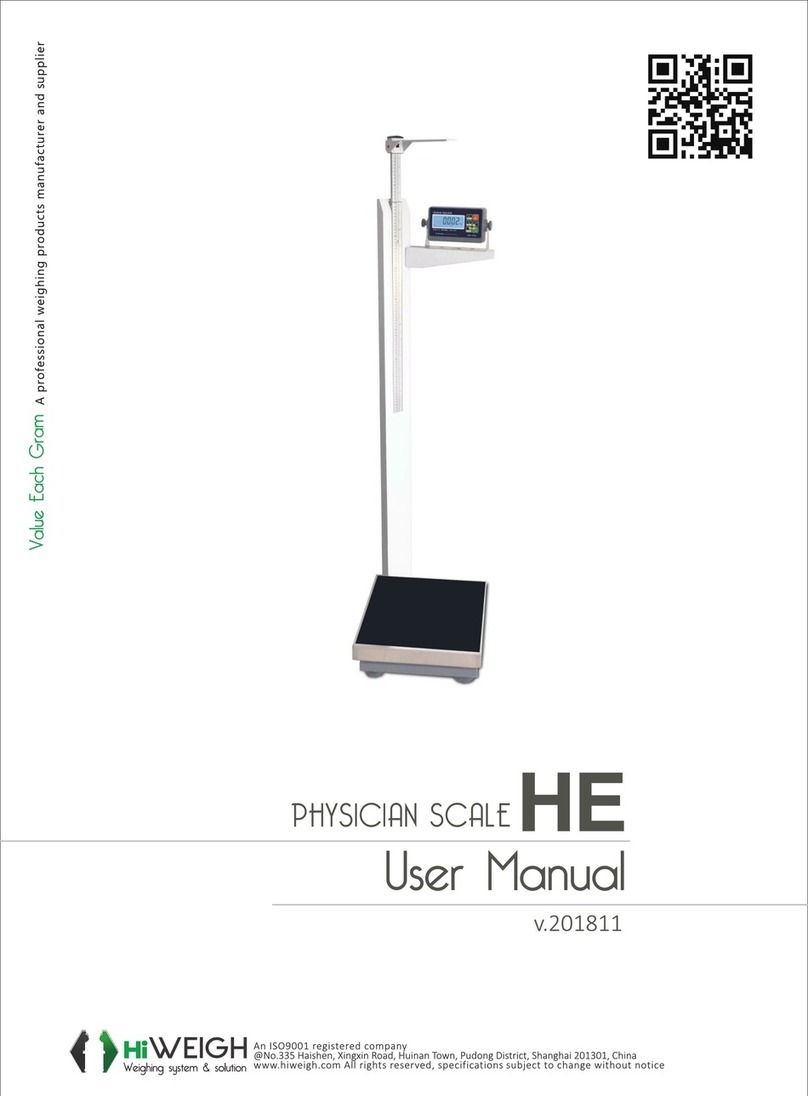 HiWeigh HE user manual