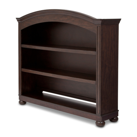 Simmons Kids Convertible Bookcase Assembly instructions Simmons Kids Convertible Bookcase Assembly instructions