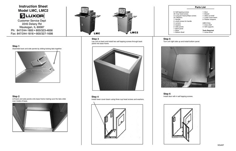 Luxor LMC User manual