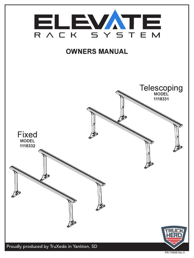Truck Hero ELEVATE 1118331 owner's manual