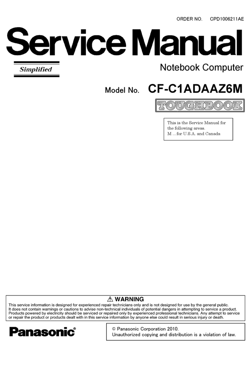 Panasonic Toughbook CF-C1ADAAZ6M User manual