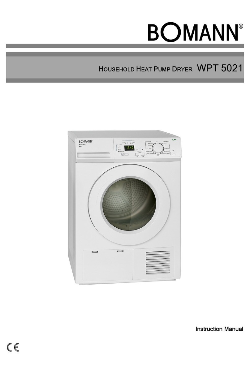 BOMANN WPT 5021 instruction manual