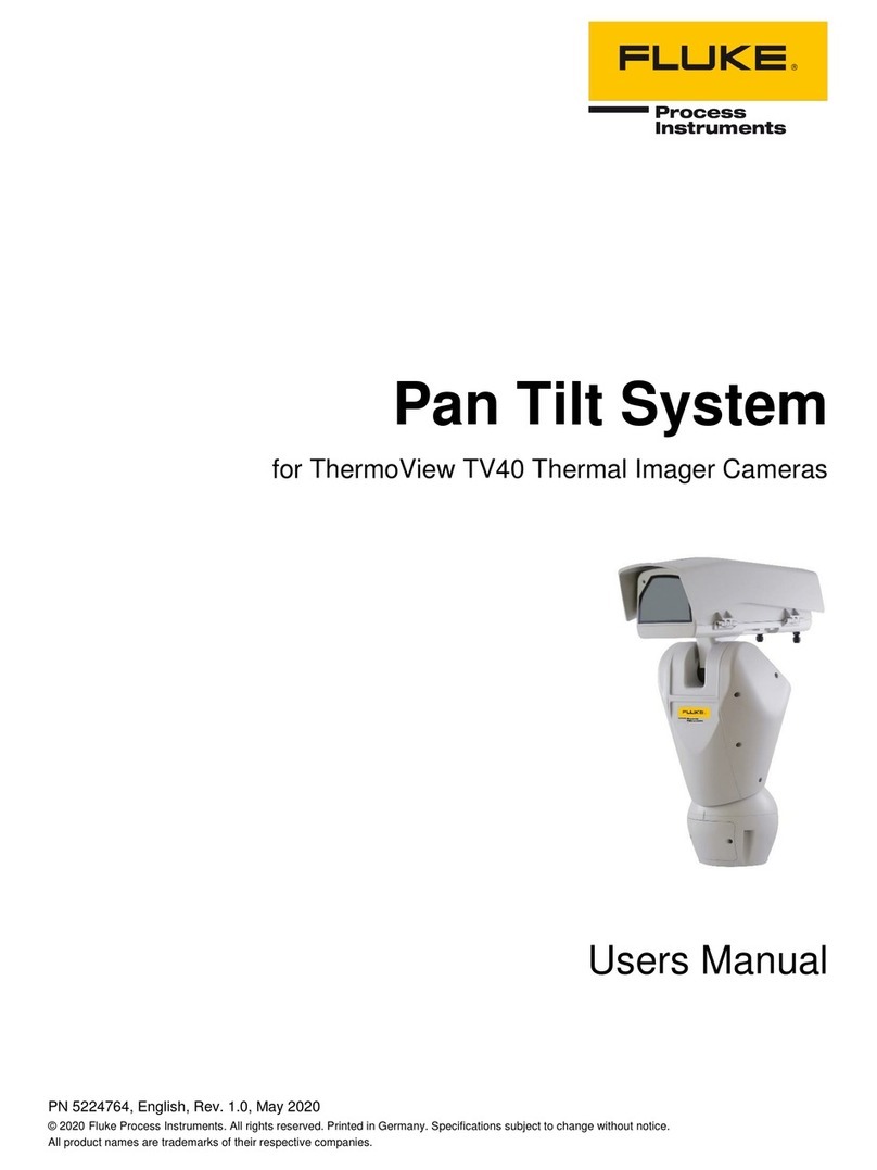 Fluke Pan Tilt System User manual