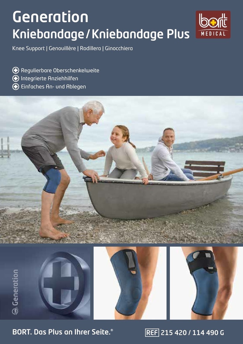Bort Generation Knee support manual