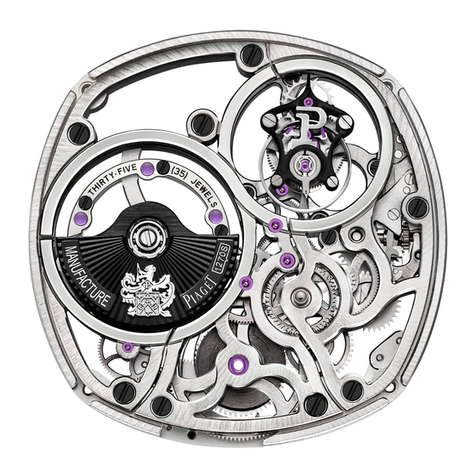 Piaget 1270S User manual