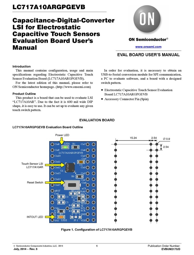 ON Semiconductor LC717A10ARGPGEVB user manual