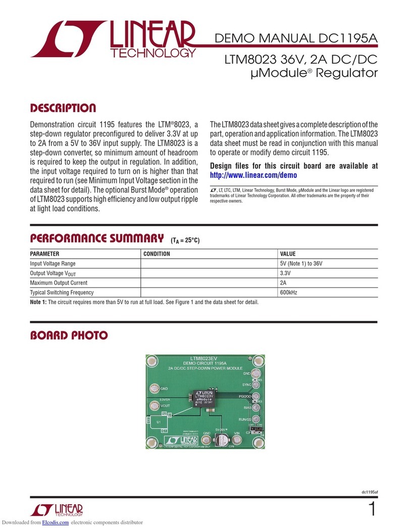 Linear Technology mModule LTM8023 Quick setup guide