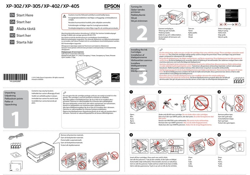 Epson XP-302 Instruction Manual