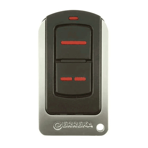 Erreka IRIS IR02 quick start guide