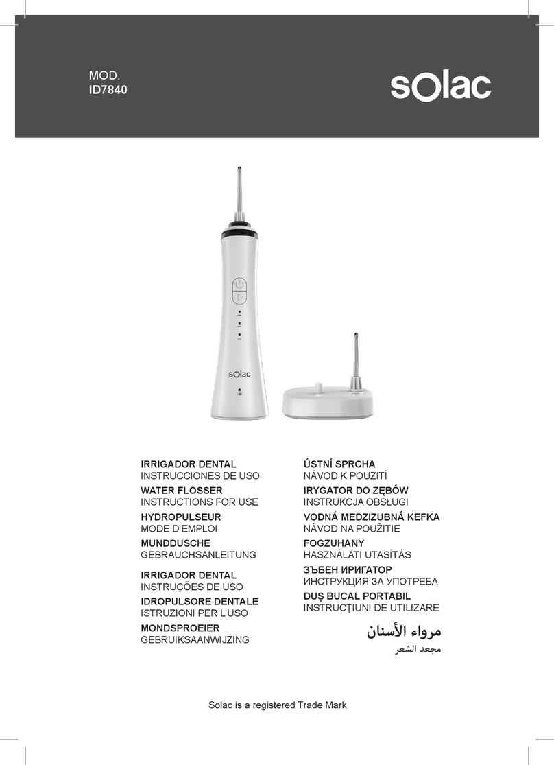 SOLAC ID7840 Instructions for use