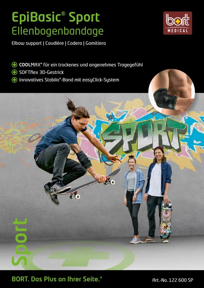 Bort EpiBasic Sport elbow support manual
