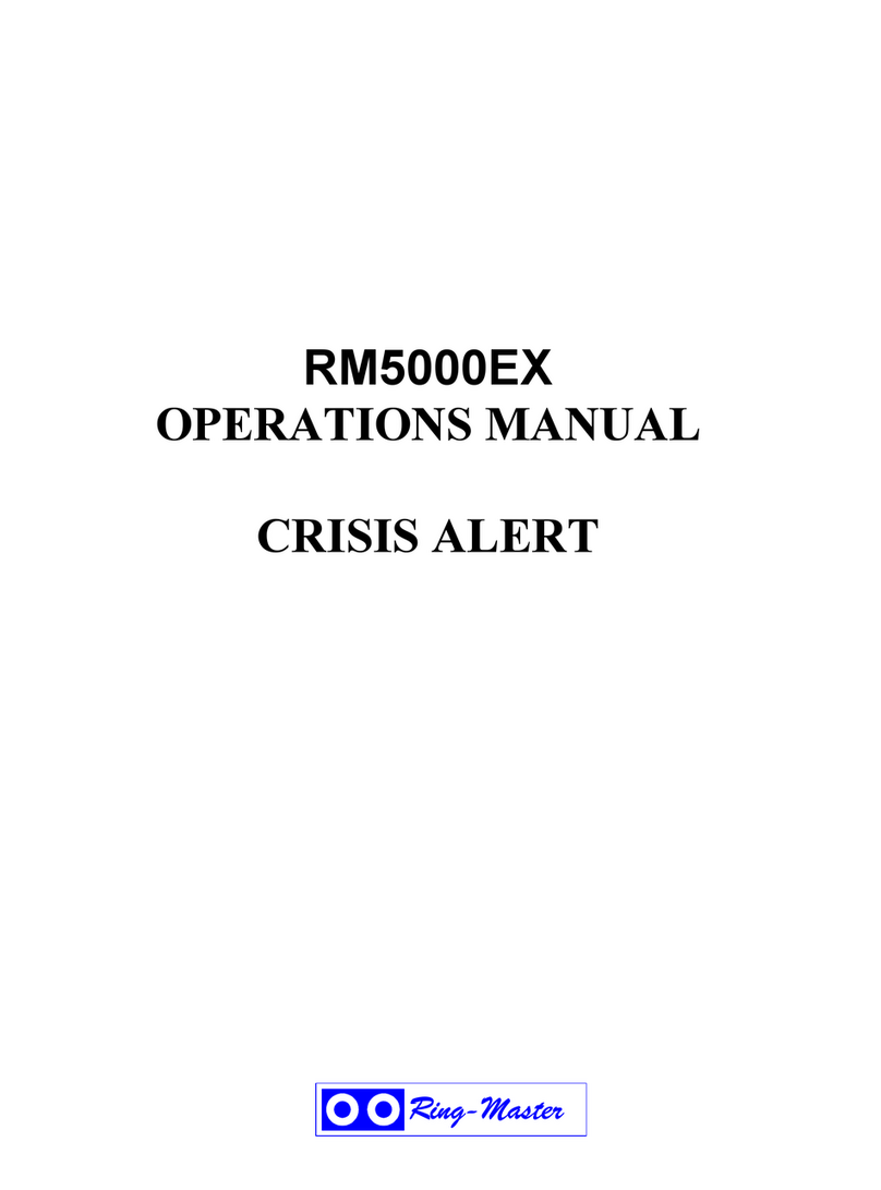 Ringmaster RM5000EX Operation manual