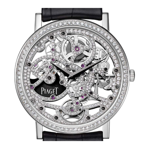 Piaget 1200S User manual