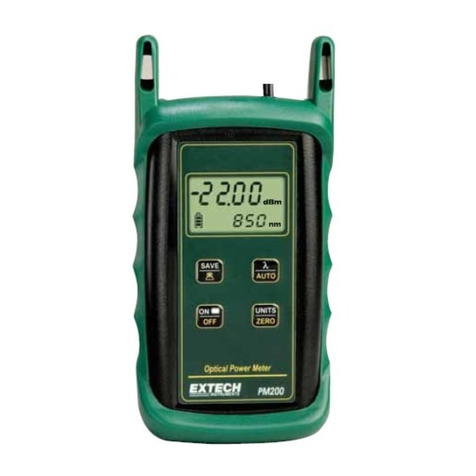 Extech Instruments PM200 User manual
