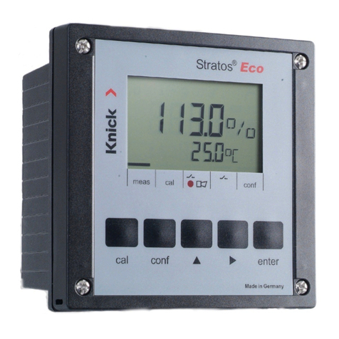 Knick Stratos Eco 2405 Oxy User manual