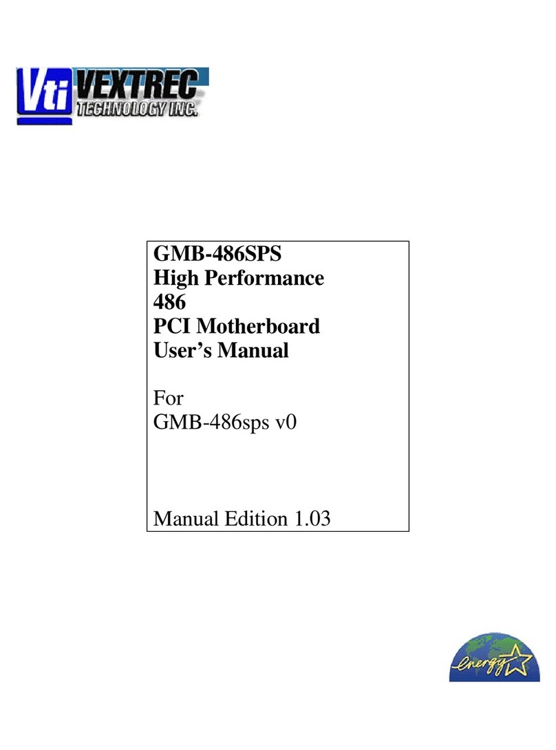 Vextrec GMB-486SPS user manual