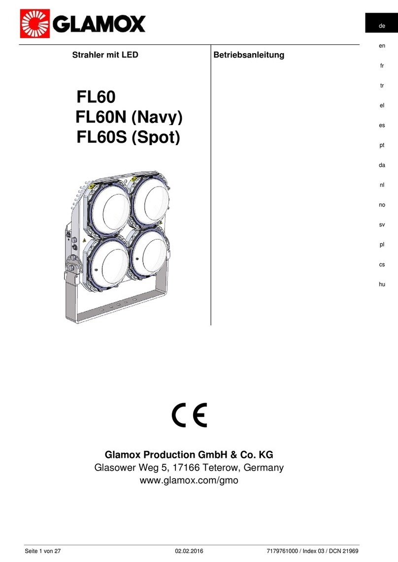Glamox FL60 Series User manual