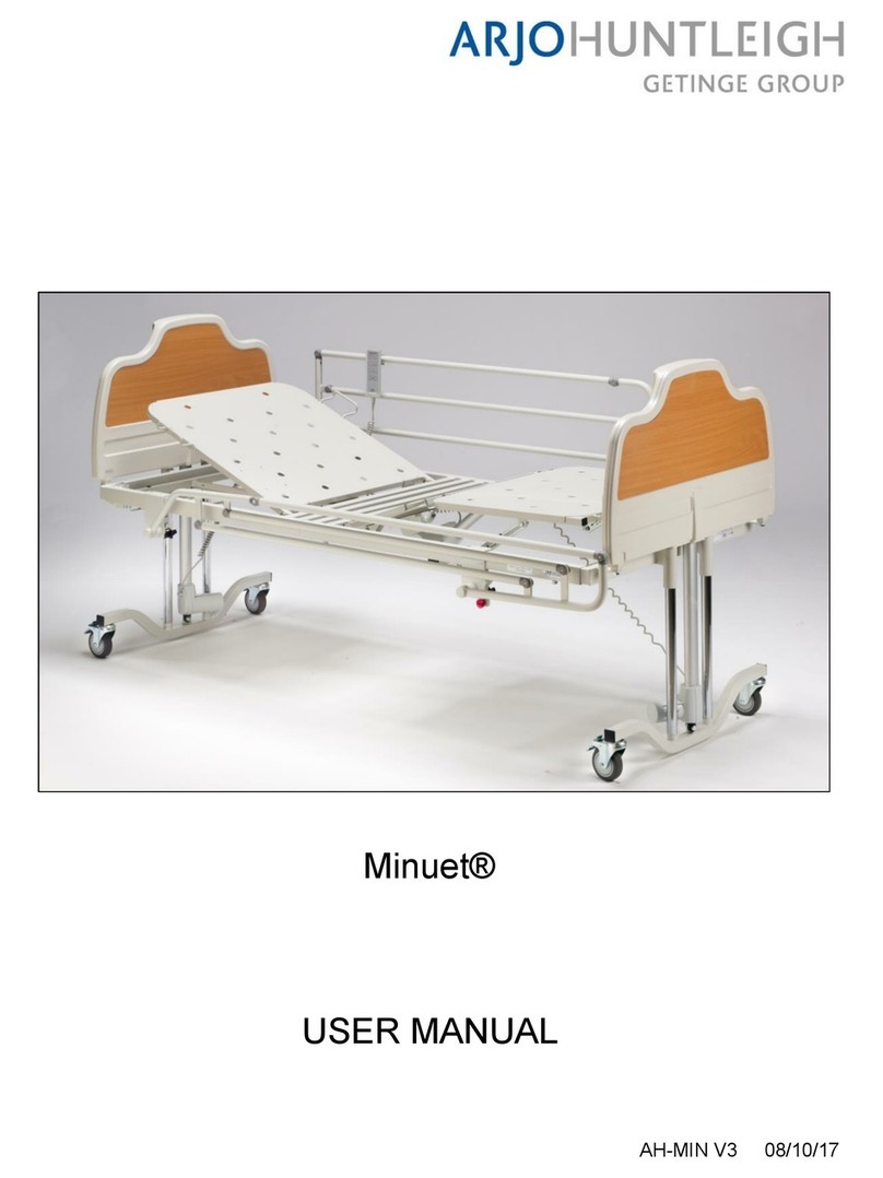 ARJO HUNTLEIGH Minuet 100500AUS User manual