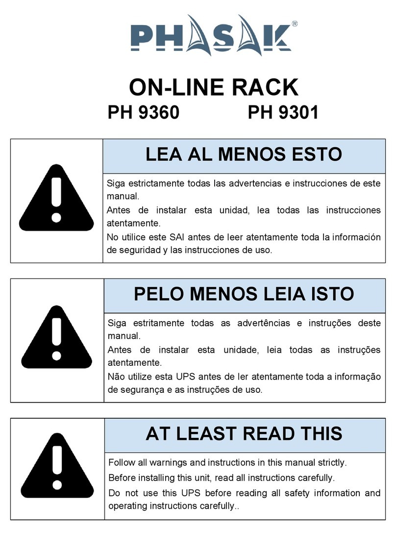 Phasak PH 9360 User manual