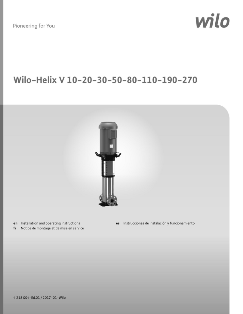 Wilo Helix V 10 User manual