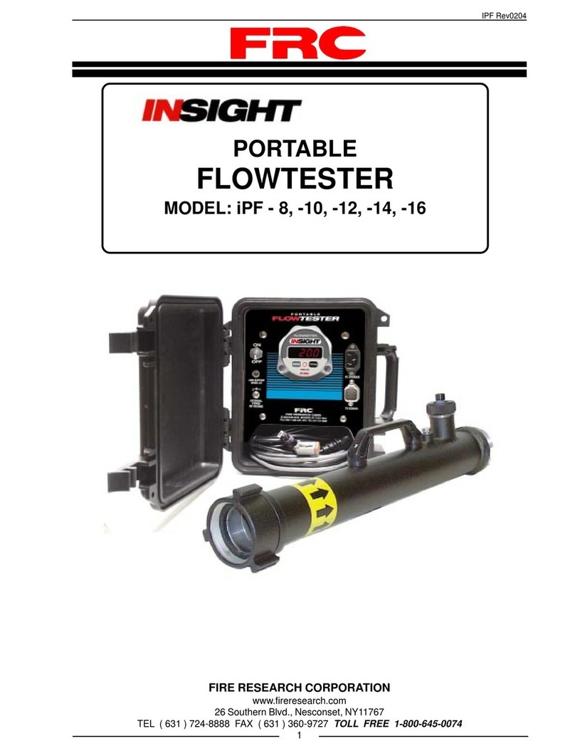 FRC INSIGHT iPF-8 manual