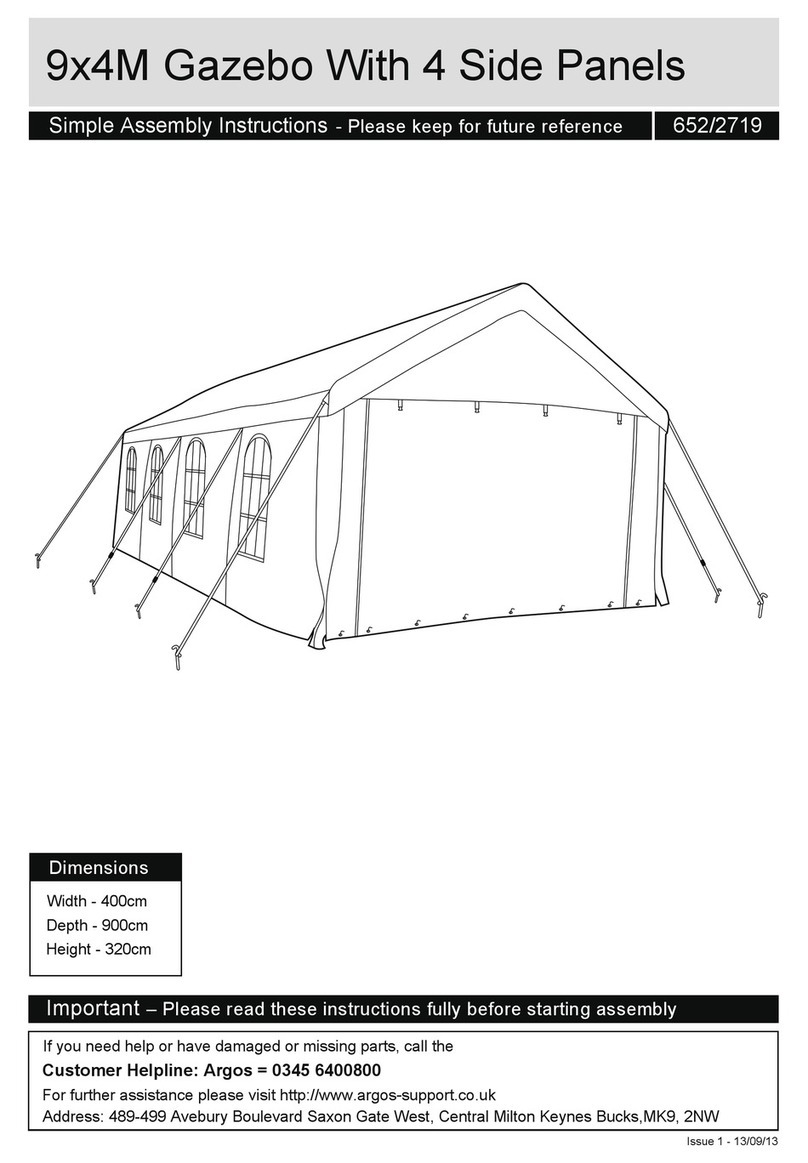 Argos 652/2719 Assembly instructions