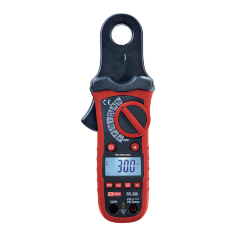 RS PRO RS-338 instruction manual