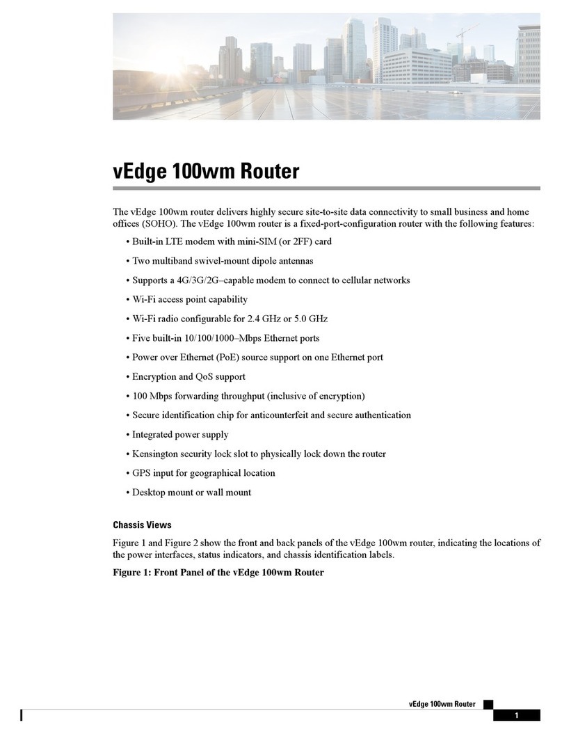Viptela vEdge 100wm Series manual