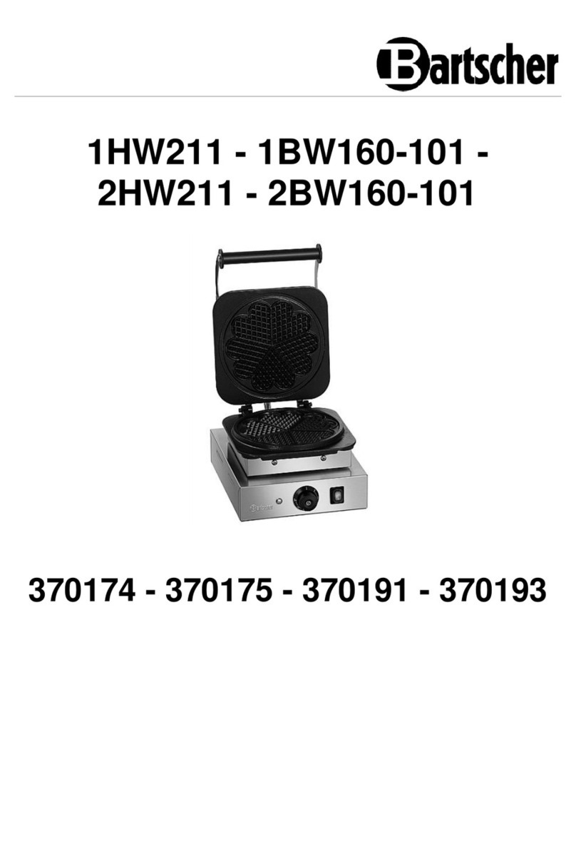 Bartscher 1HW211 User manual