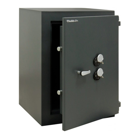 Chubbsafes CUSTODIAN Instruction manual