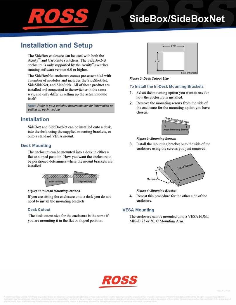 Ross SideBox Installation and setup