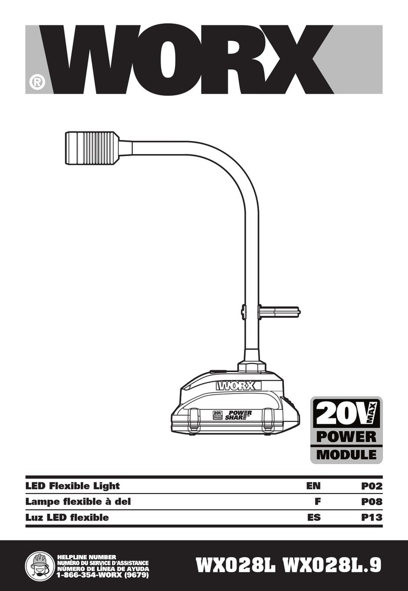 Worx WX028L User manual