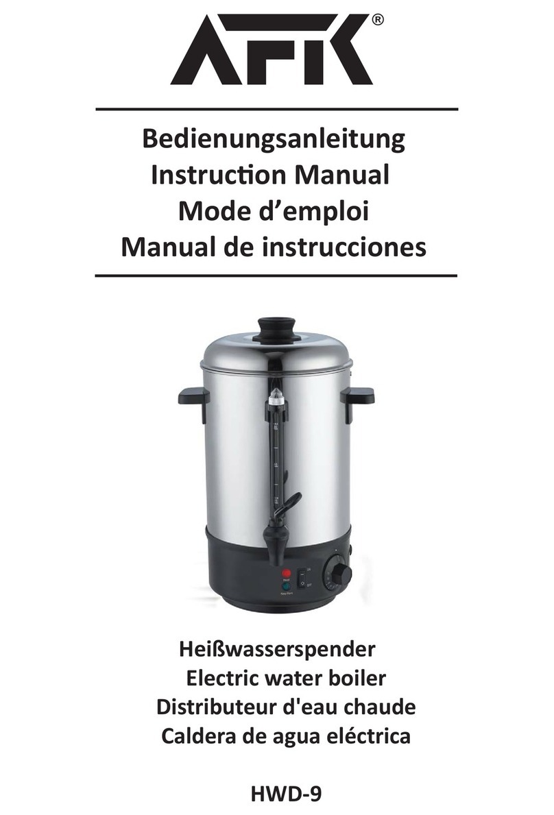 AFK HWD-9 instruction manual