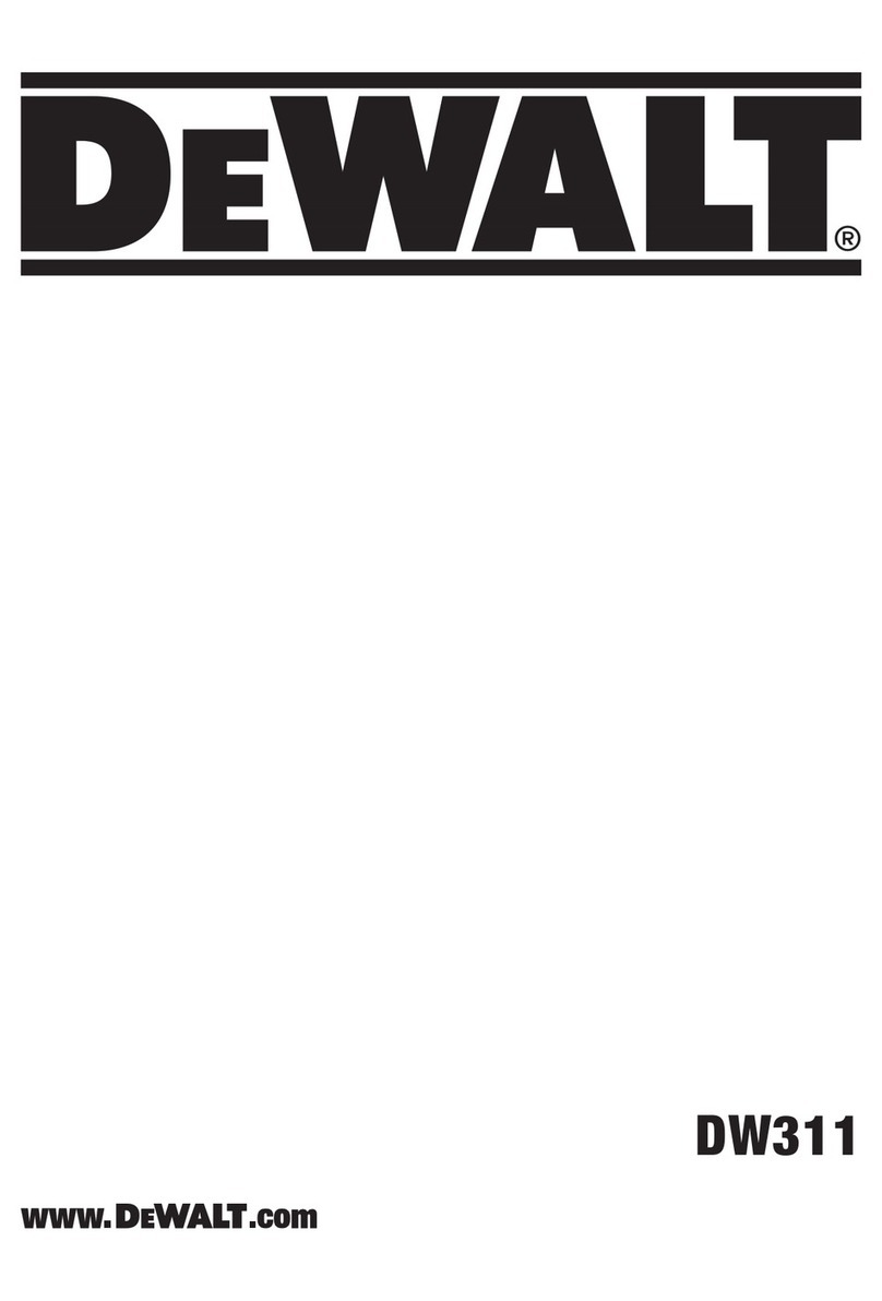 DeWalt DW311 instructions