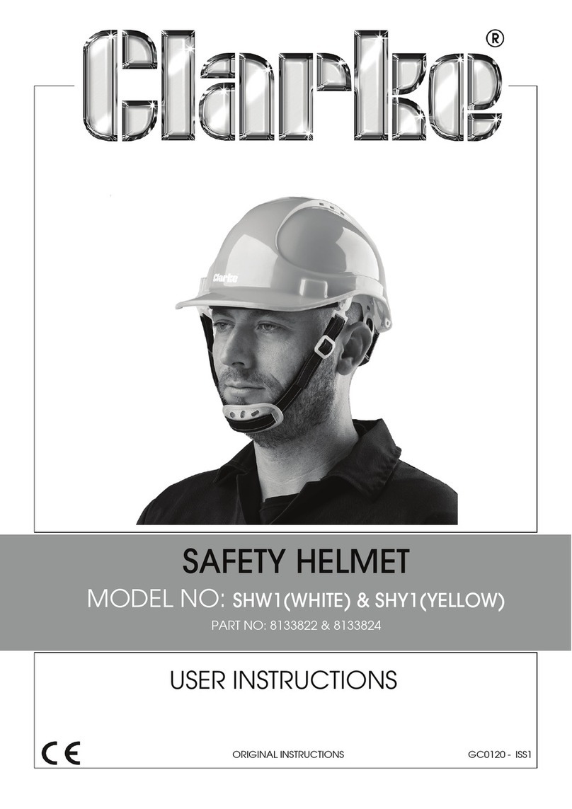 Clarke SHW1 User manual