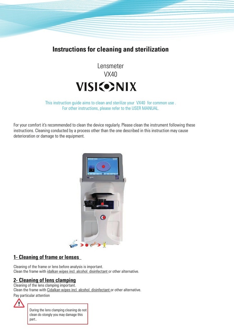 Visionix VX40 instructions