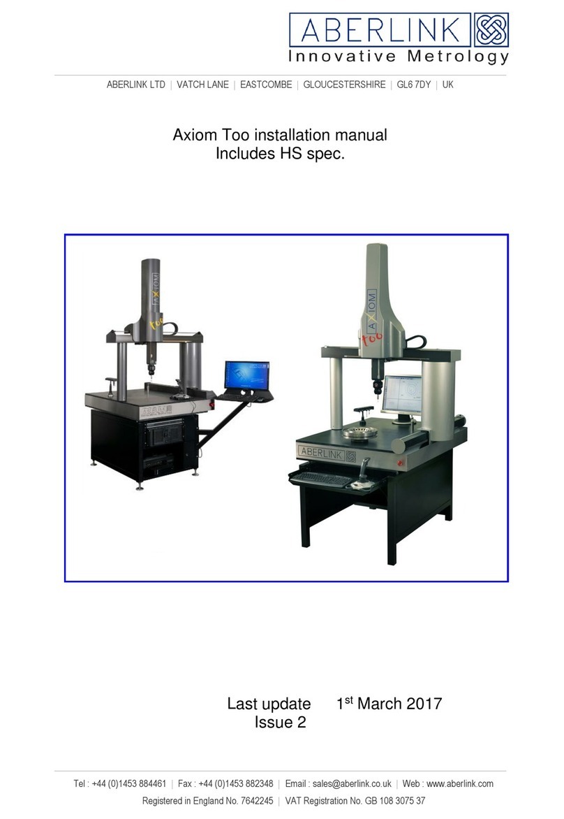 ABERLINK Axiom Too installation manual
