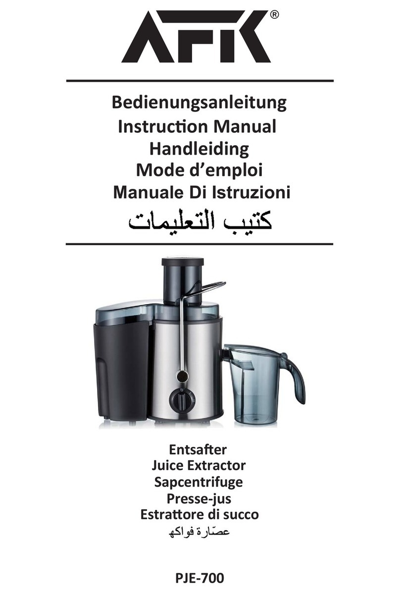 AFK PJE-700 User manual