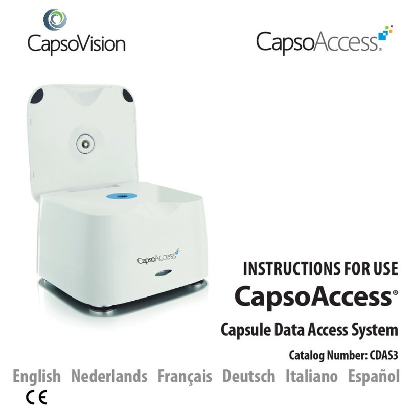 CapsoVision CapsoAccess CDAS3 Instructions for use
