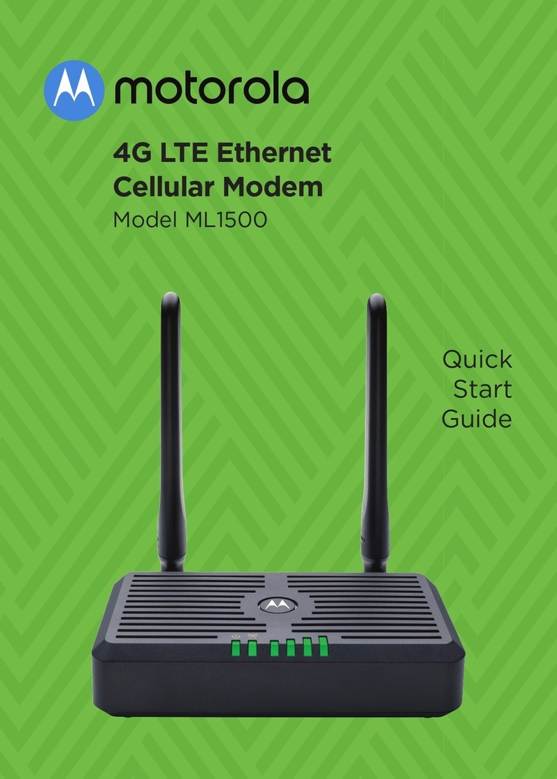 Motorola ML1500 User manual