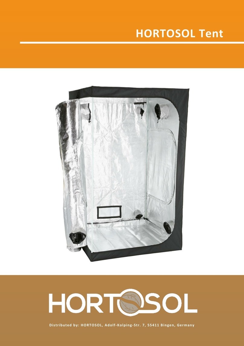 HORTOSOL Tent manual