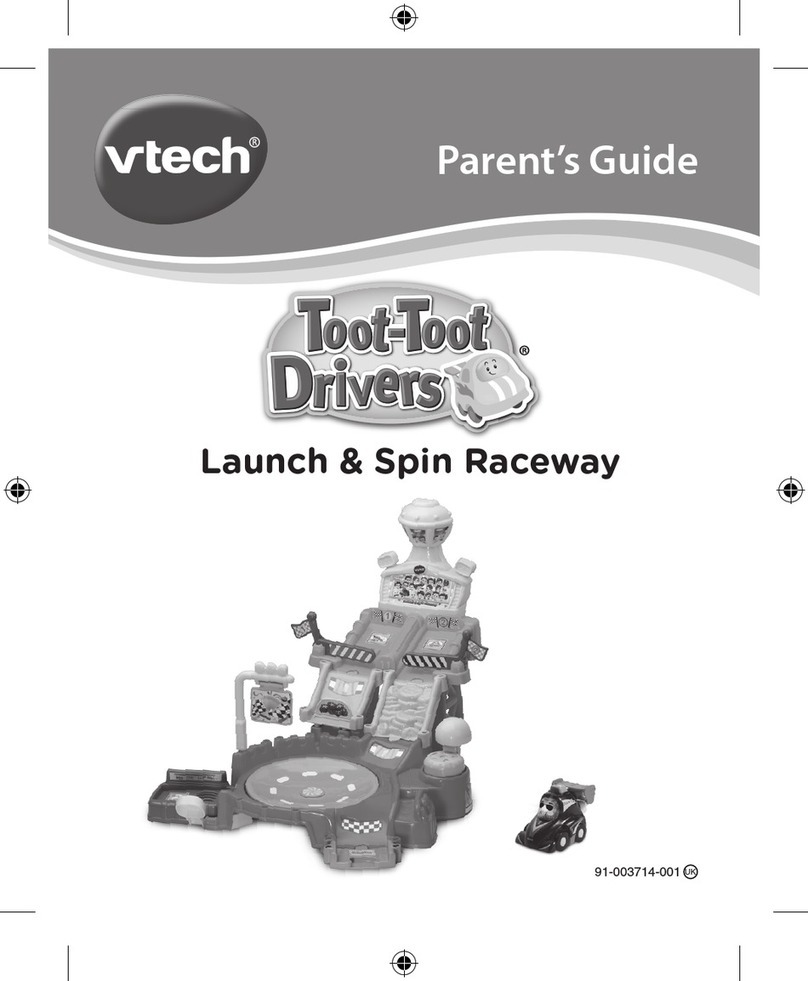 V-tech Toot Toot Drivers Assembly Instructions