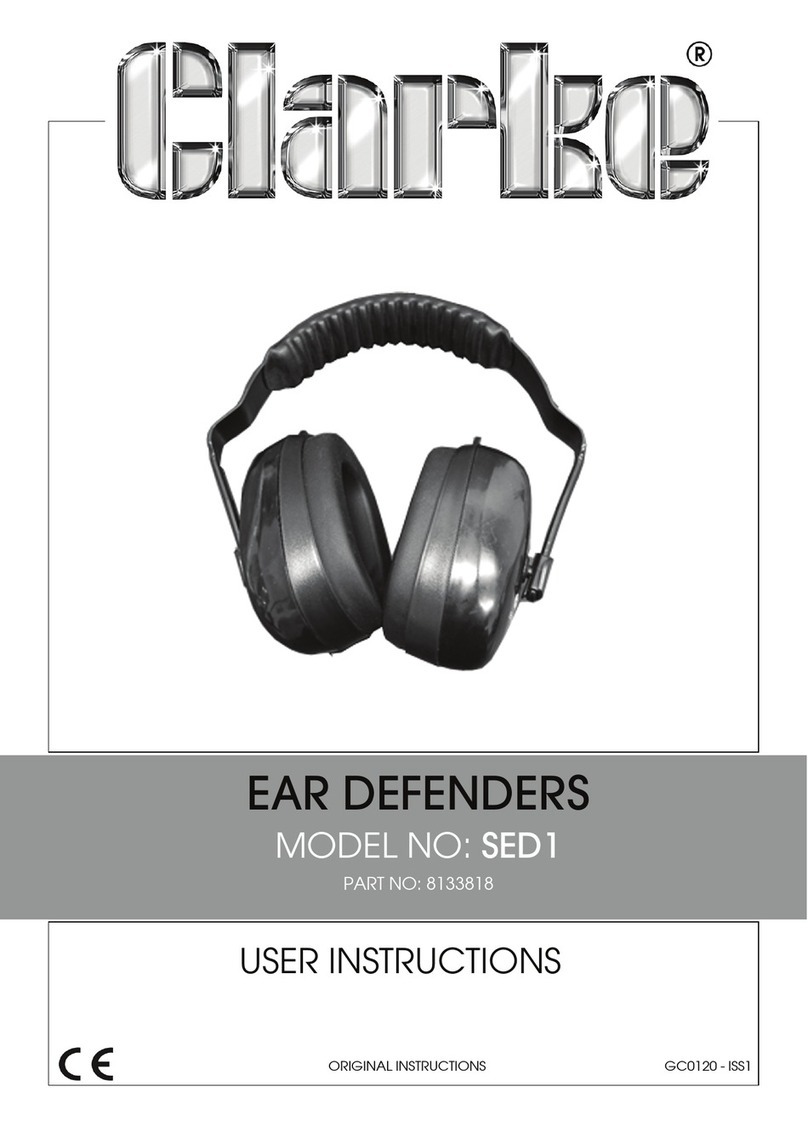 Clarke SED1 User instructions