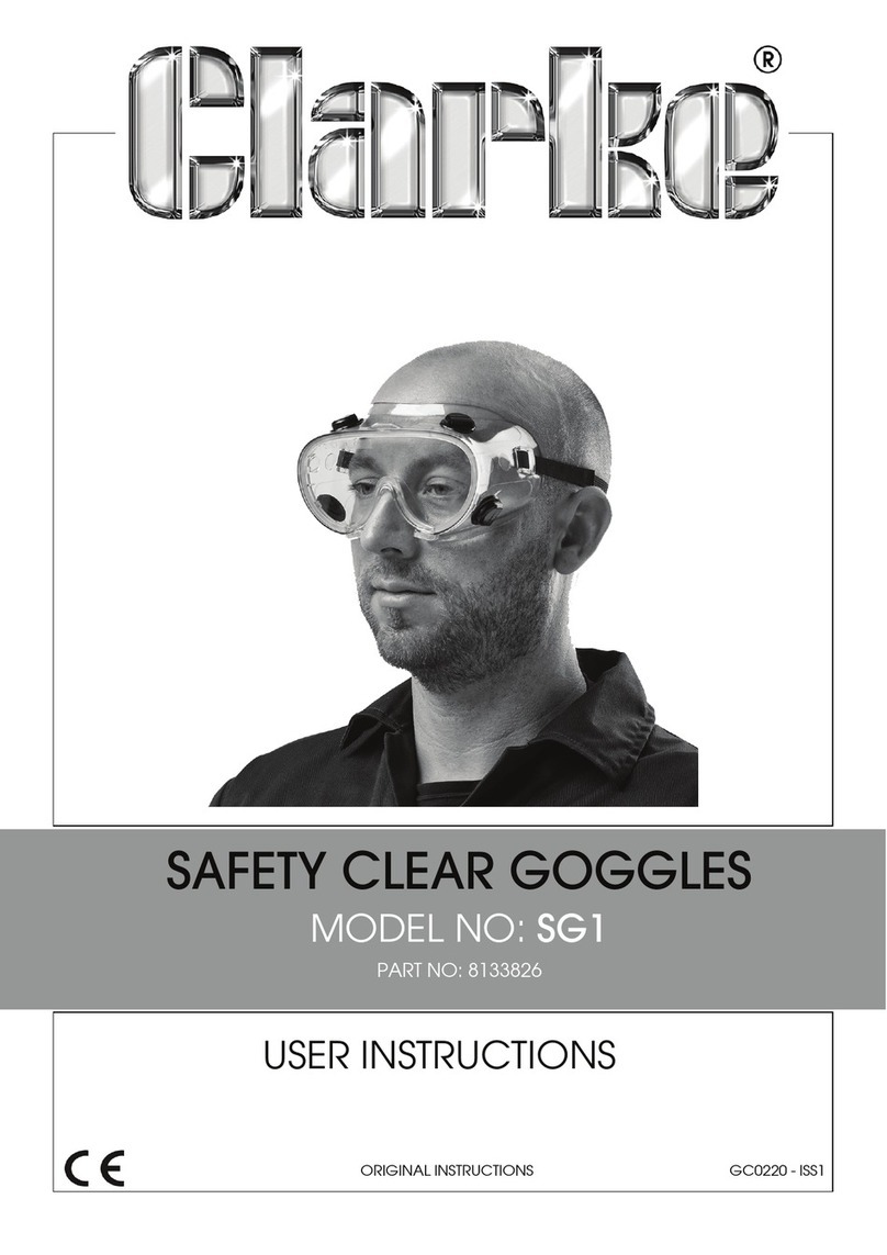 Clarke SG1 User instructions