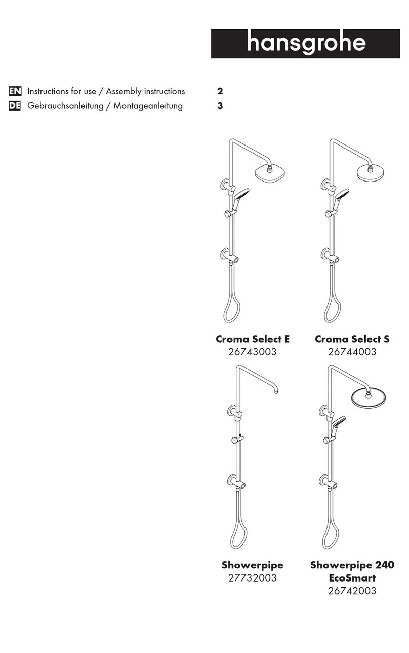 Hans Grohe Croma Select E 26743003 Manual Hans Grohe Croma Select E 26743003 Manual