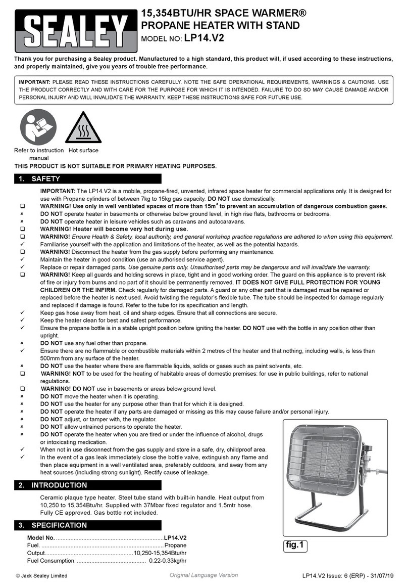 Sealey LP14.V2 manual