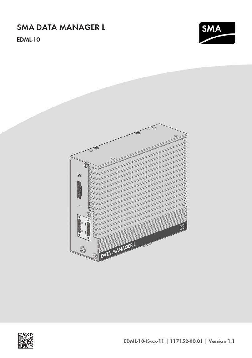 SMA EDML-10 Quick reference guide