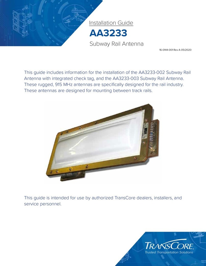 TransCore AA3233 installation guide