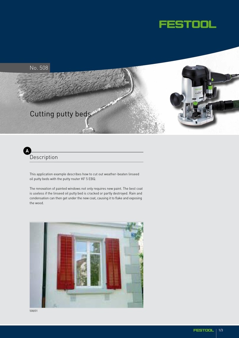 Festool KF 5 EBQ User manual