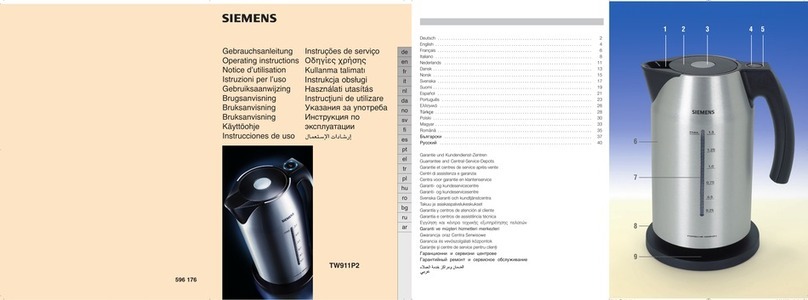 Siemens TW911P2 User manual Siemens TW911P2 User manual